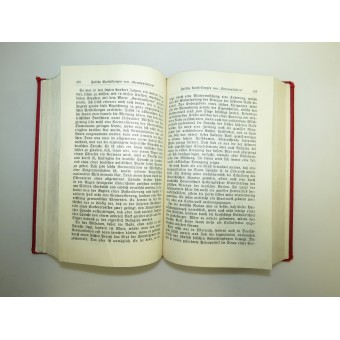 Red 50 years to Hitler anniversary edition of Mein Kampf Beamtenausgabe. Espenlaub militaria