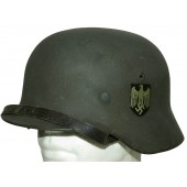 Стальной шлем Вермахта М40, однодекальный EF 66