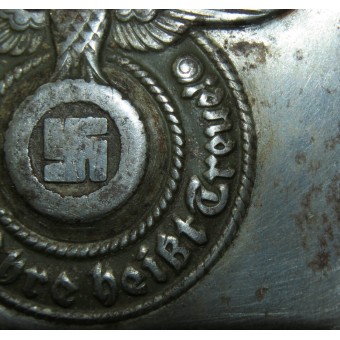 Fibbia in acciaio Waffen-SS Meine Ehre heißt Treue. Espenlaub militaria