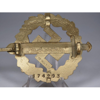 Шнайдер бронзовый спортивный знак СА. Espenlaub militaria