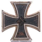 Iron Cross 1st Class 1939 – Godet Berlin / Zimmermann Pforzheim (unmarked)