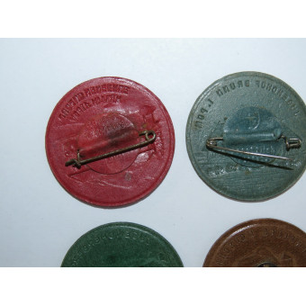 Set of Jugendherberge / Jugendburg Tokens. Espenlaub militaria
