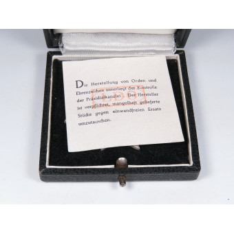 War Merit Cross 1st Class with Swords – L11 Wilhelm Deumer. Espenlaub militaria