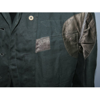 Tunic model 1943 made of lightweight cotton Drillich fabric, mint.. Espenlaub militaria