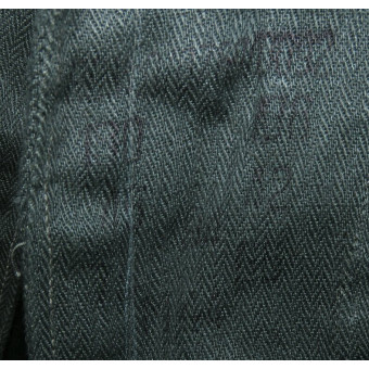 Tunic model 1943 made of lightweight cotton Drillich fabric, mint.. Espenlaub militaria