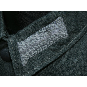 Tunic model 1943 made of lightweight cotton Drillich fabric, mint.. Espenlaub militaria