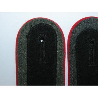 Waffen-SS 1942 pattern artillery shoulder boards, mint.