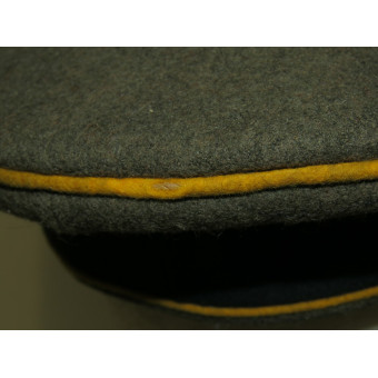 Officer’s Panzer Reconnaissance Visor Cap, Wehrmacht. Espenlaub militaria