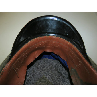 Officer’s Panzer Reconnaissance Visor Cap, Wehrmacht. Espenlaub militaria