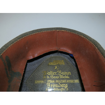 Officer’s Panzer Reconnaissance Visor Cap, Wehrmacht. Espenlaub militaria