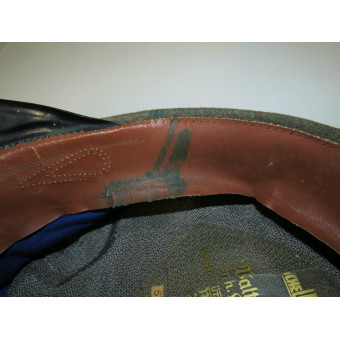 Officer’s Panzer Reconnaissance Visor Cap, Wehrmacht. Espenlaub militaria