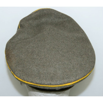 Officer’s Panzer Reconnaissance Visor Cap, Wehrmacht. Espenlaub militaria