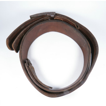 Стальной ремень Вермахта с пряжкой в заводском окрасе. Espenlaub militaria