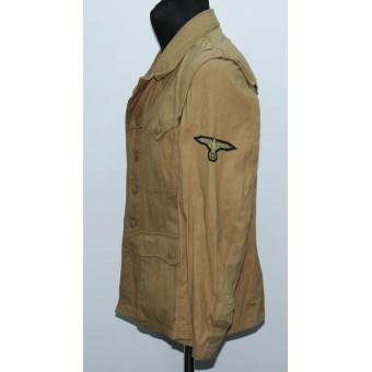 Tropical SS tunic in near mint condition. Espenlaub militaria