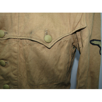 Tropical SS tunic in near mint condition. Espenlaub militaria