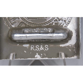 Wehrmacht belt with aluminum buckle RS&S. Espenlaub militaria