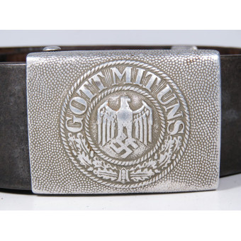 Wehrmacht belt with aluminum buckle RS&S. Espenlaub militaria