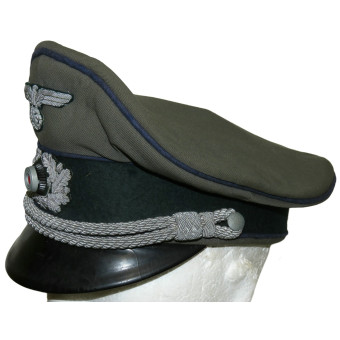 Wehrmacht medical officer visor cap. Espenlaub militaria
