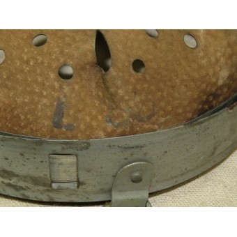 German helmet M 31 liner , 1943, Schubert Werke in Brauschweig, 64/57. Espenlaub militaria
