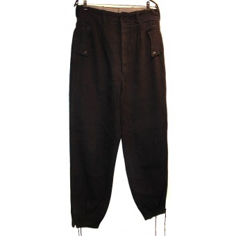 Hitler Jugend blue wool trousers. Espenlaub militaria