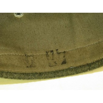 Sombrero de lado M 38 Wehrmacht Heeres para la infantería motorizada o Panzergranaderos. Espenlaub militaria