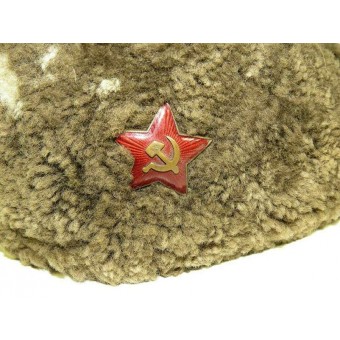 Ejército Rojo / RKKA. sombrero de invierno soviética Ushanka. Espenlaub militaria