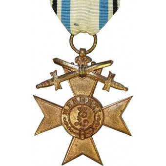 Baviera Merenti Cruz del Mérito Militar con espadas. Espenlaub militaria