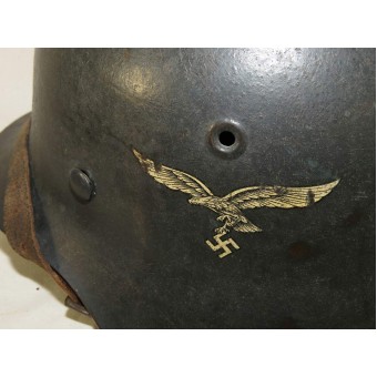 ET 64 Luftwaffe M 42-hjälm.. Espenlaub militaria