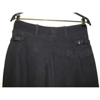 Pantalones de servicio de lana azul Hitlerjugend HJ. Espenlaub militaria