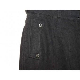 Pantalones de servicio de lana azul Hitlerjugend HJ. Espenlaub militaria