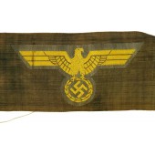 Águila BeVo del servicio costero de la Kriegsmarine para uniforme de campaña