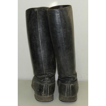 Longues bottes en cuir noir pour le personnel féminin RKKA. Espenlaub militaria
