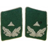 Luftwaffe Wartime Official, Administrative -Middle Grade Career Z collar tabs