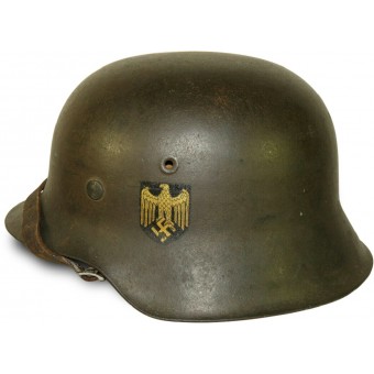 M 42 à lunité décalcomanie Kriegsmarine casque. Espenlaub militaria