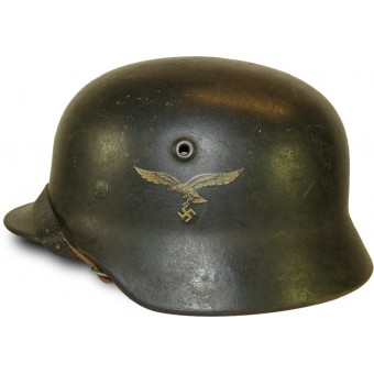 Q 68 du casque décalcomanie à lunité Luftwaffe.. Espenlaub militaria