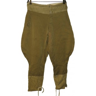 Pantalones de servicio de campo del Ejército Rojo. Lend Lease lana diagonal de Estados Unidos hizo. Espenlaub militaria
