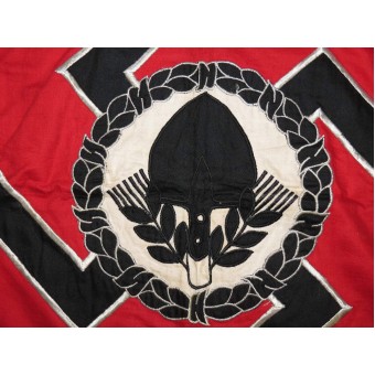 Reichsarbeitsdienst RAD bandera trompeta. Espenlaub militaria