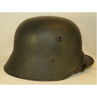 Yhden tarran itävaltalainen M 16 kypärä. Mielenkiintoinen variantti. Espenlaub militaria