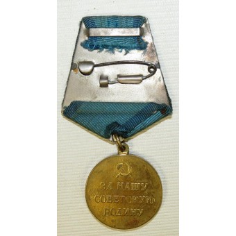 Sowjetische WW2-Medaille für die Verteidigung der sowjetischen Polarregion. Espenlaub militaria