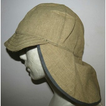 Sombrero de tela Soviética utilizado por batallones destrucción de tropas de la NKVD. Espenlaub militaria