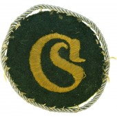 Нарукавный знак техника Вермахт в чине унтер-офицера.