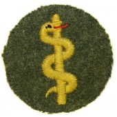 Temps de guerre champ-gris Wehrmacht Heer Médical patch bras de métier