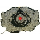 Wehrmacht Heer Aluminum wreath for visor hat, bullion embroidered