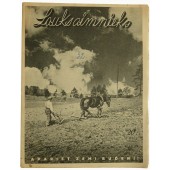 Журнал Латвийский периода германской оккупации Luksaimnieks Окт 1943 № 20