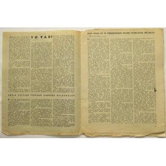 Lauksaimnieks, Nr. 21 Lettische Kriegszeitschrift November 1943. Espenlaub militaria