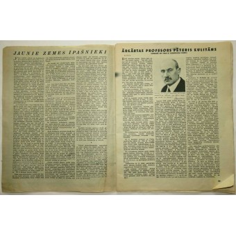 Laukaimnieks, NR 7-8 Latvian sodan aikakauslehti huhtikuu 1943. Espenlaub militaria