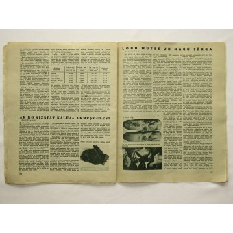 Laukaimnieks, NR 7-8 Latvian sodan aikakauslehti huhtikuu 1943. Espenlaub militaria