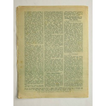 Syyskuu 1943. Latvian Magazine Laukaimnieks, NR 17 numero. Espenlaub militaria