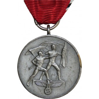 Ostmark-medaille-muistomitali Itävallan liittämiseen. Espenlaub militaria