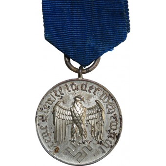 Третий рейх. Медаль за 4 года службы в Вермахте. Espenlaub militaria